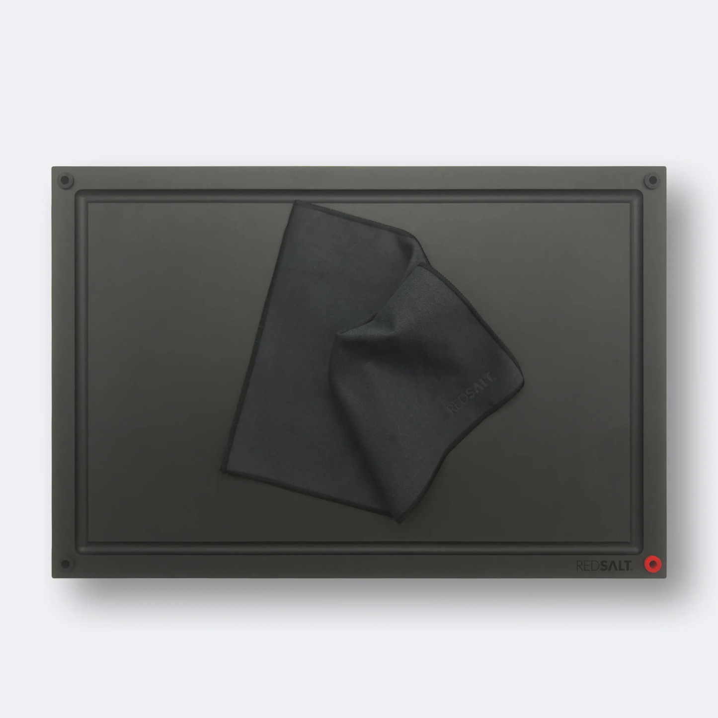 WOODLITE Schneidebrett L aus Holzfaser – rutschfest, spülmaschinenfest & langlebig (38×25×1,2 cm)