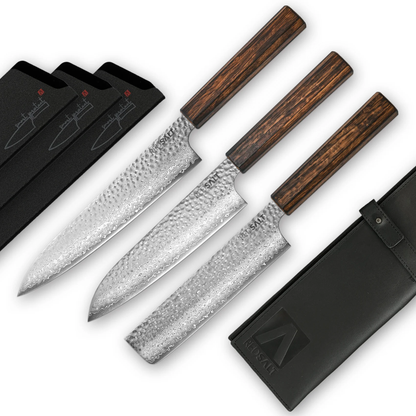 3er Set Gyuto Santoku Nakiri VG10