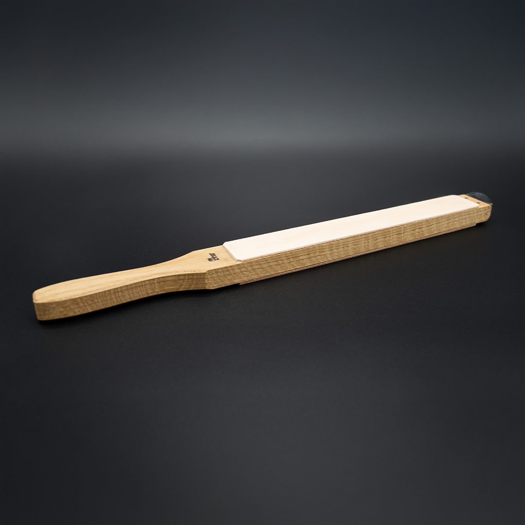 Messer-Schleifholz – Leder Streichriemen
