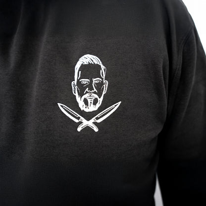 Schwarzer Hoodie – limitierte Schnieder Stick Kollektion