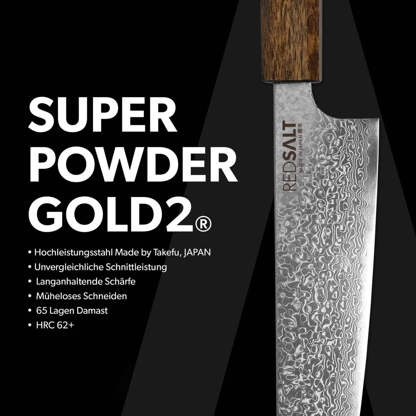 3er Set Gyuto Santoku Nakiri SPG2®