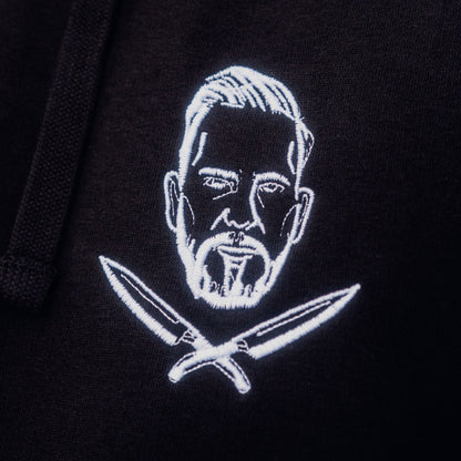 Schwarzer Hoodie – Schnieder Stick Kollektion
