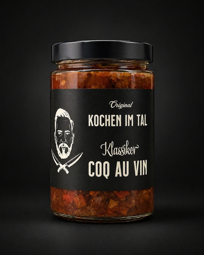 Coq au Vin - Original Kochen im Tal