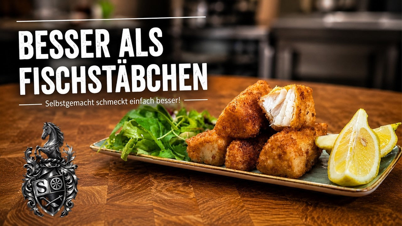 Video laden: Stephan Schnieder bereitet selbstgemachte Fischstäbchen zu