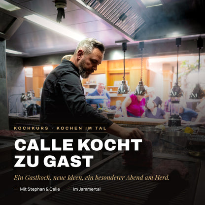 Kochkurs Ticket - Calle kocht zu Gast