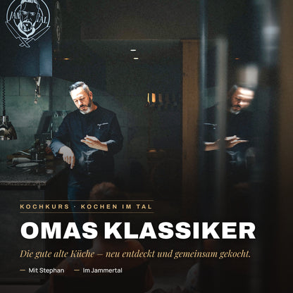 Kochkurs Omas Klassiker 2027 mit Stephan Schnieder